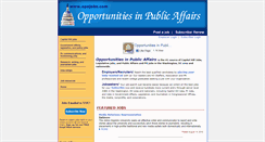 Desktop Screenshot of opajobs.com